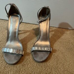Silver heels size 7.5 candies